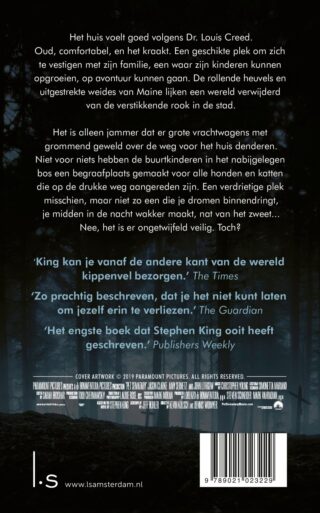 Pet Sematary - achterkant