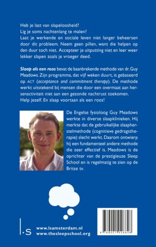 Slaap als een roos - achterkant