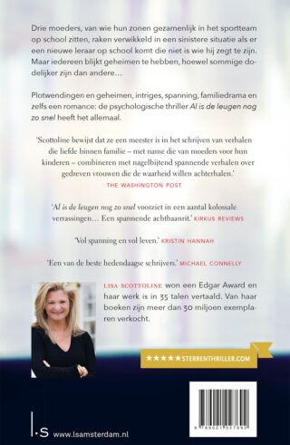 Al is de leugen nog zo snel - achterkant