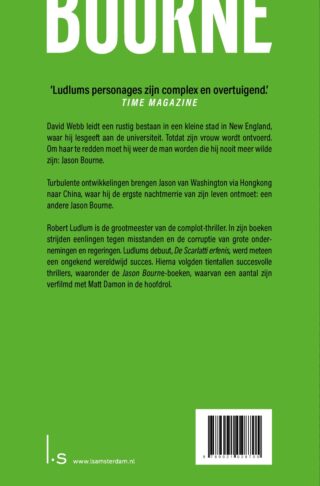 Het Bourne dubbelspel ( POD) - achterkant