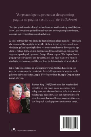 Lisey's verhaal - achterkant