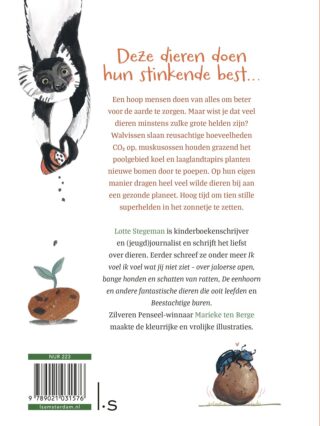 Groene helden van het dierenrijk - achterkant