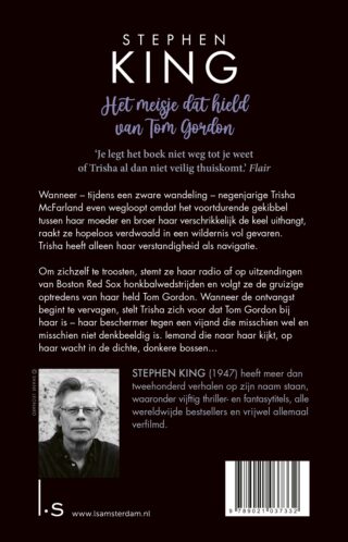 Het meisje dat hield van Tom Gordon - achterkant
