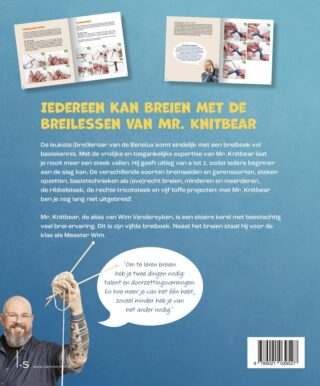 Breien met Mr. Knitbear - achterkant