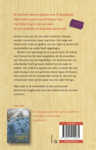 Mijn vader in de mottenballen - achterkant