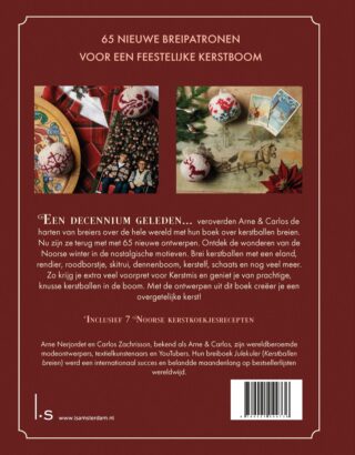 De revival van Kerstballen breien - achterkant