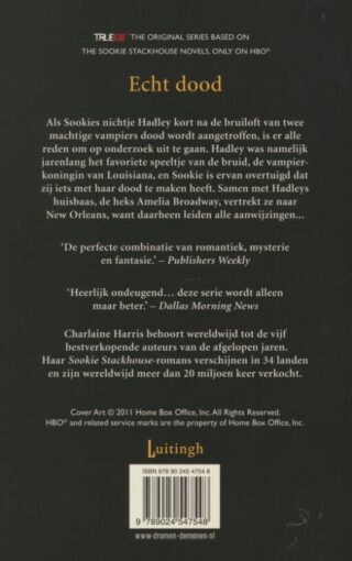 Echt dood - achterkant