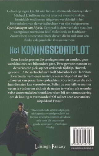 Het koningscomplot - achterkant