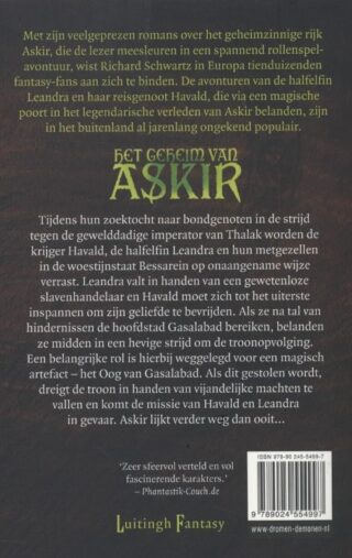 Het oog van de woestijn - achterkant