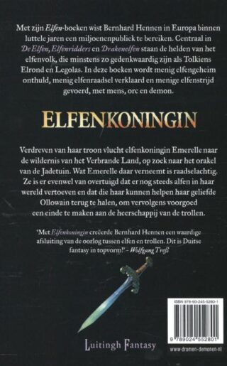 Elfenkoningin - achterkant