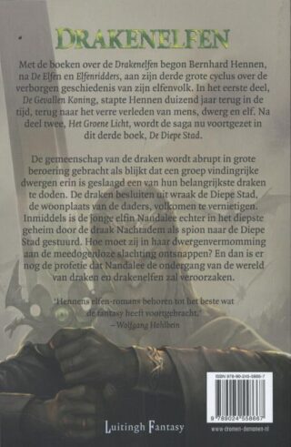 Drakenelfen - achterkant
