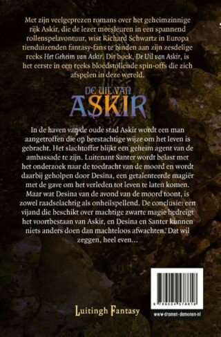 De uil van Askir - achterkant