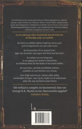 De valkentroon - achterkant