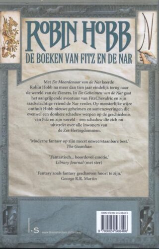 De geheimen van de Nar - achterkant