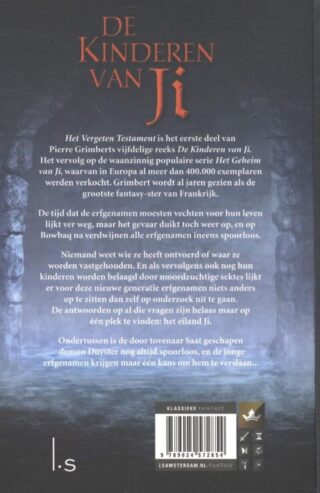 Het vergeten testament - achterkant