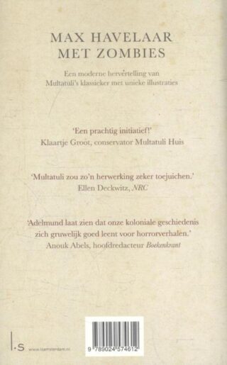 Max Havelaar met zombies - achterkant