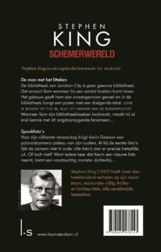 Schemerwereld - achterkant
