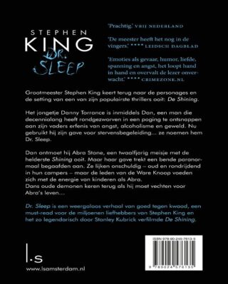 Dr. Sleep - achterkant