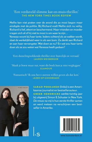 De vrouw na mij - achterkant
