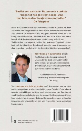 Het spel van licht en donker - achterkant