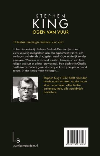 Ogen van vuur - achterkant