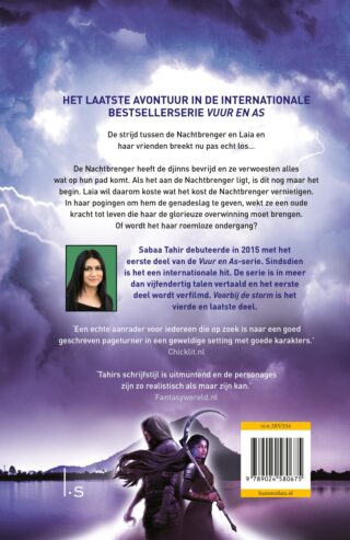 Voorbij de storm - achterkant