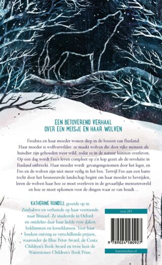 Feo en de wolven - achterkant