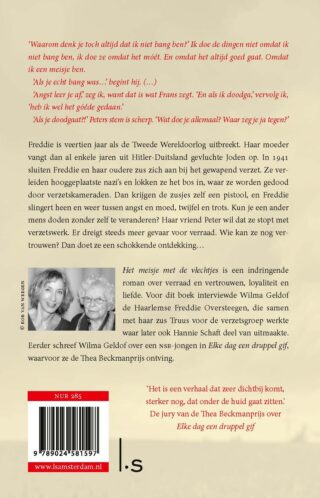 Het meisje met de vlechtjes - achterkant