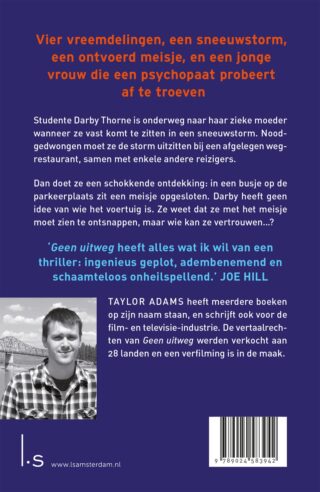 Geen uitweg - achterkant