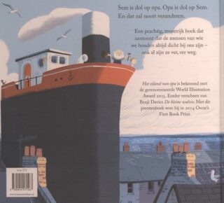 Het eiland van opa - achterkant