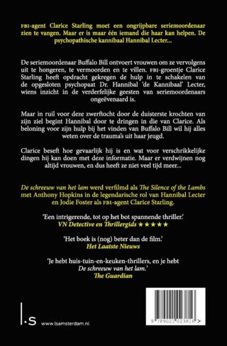 De schreeuw van het lam/Silence of the Lambs - achterkant