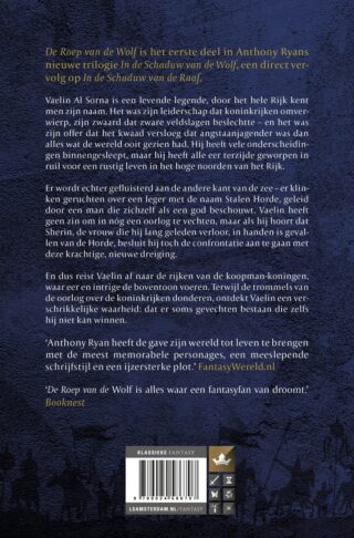 De Roep van de Wolf - achterkant