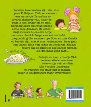 Kolletje & Dirk koken toversokkensoep - achterkant