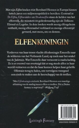 Elfenkoningin - achterkant