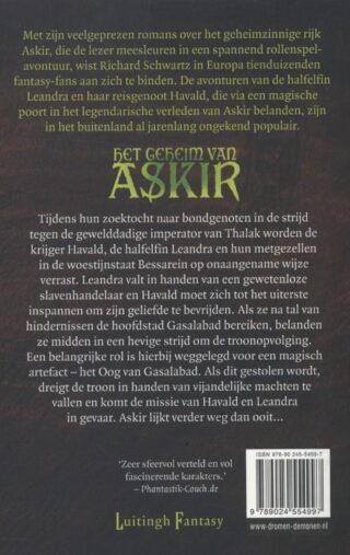 Het oog van de woestijn - achterkant