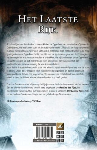 Het laatste rijk - achterkant