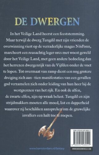 De strijd van de dwergen - achterkant