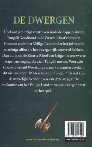 Het lot van de dwergen - achterkant