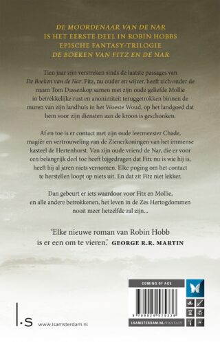 De Moordenaar van de Nar - achterkant