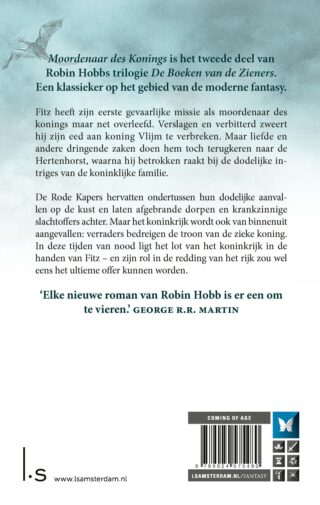 Moordenaar des konings - achterkant