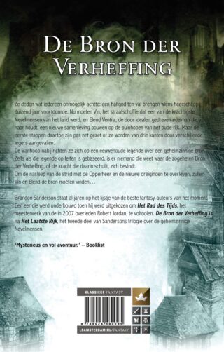 De bron der verheffing - achterkant
