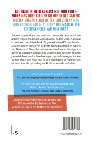Andere ouders doen ook maar wat - achterkant