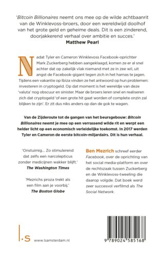 Bitcoin Billionaires - achterkant