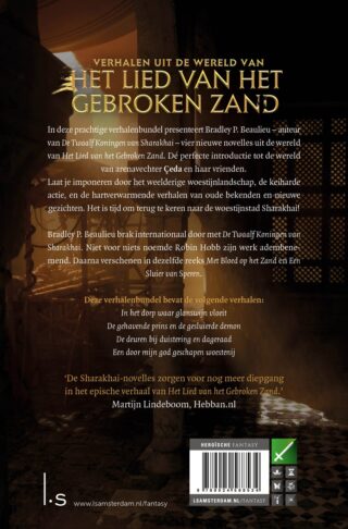 Verhalen uit de wereld van Het Lied van het Gebroken Zand - achterkant