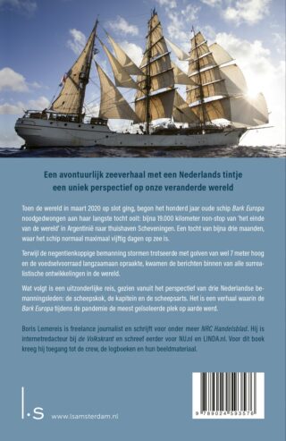 De reis van bark Europa - achterkant