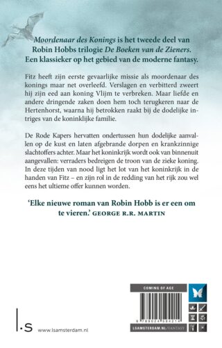 Moordenaar des konings - achterkant