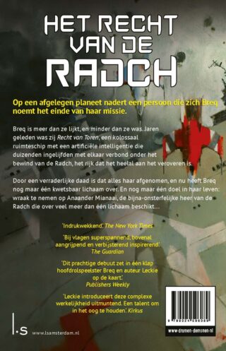 Het Recht van de Radch - achterkant