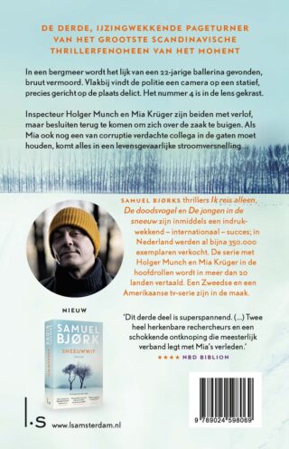 De jongen in de sneeuw - achterkant