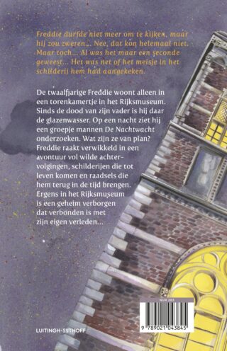 De glazenwasser van het Rijksmuseum - achterkant