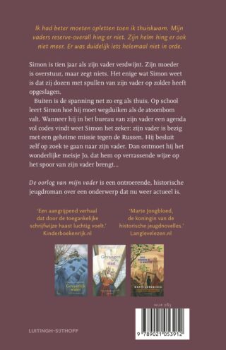 De oorlog van mijn vader - achterkant